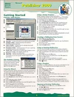 Microsoft Publisher 2000 Quick Source Reference Guide артикул 13273d.